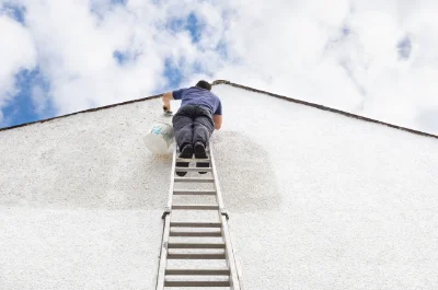 Peinture extérieure à Champlemy — façades et ravalement